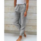 Chantal - Luchtige Linnen Broek Dames