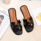 Monique - Leren Sandalen H-design Dames
