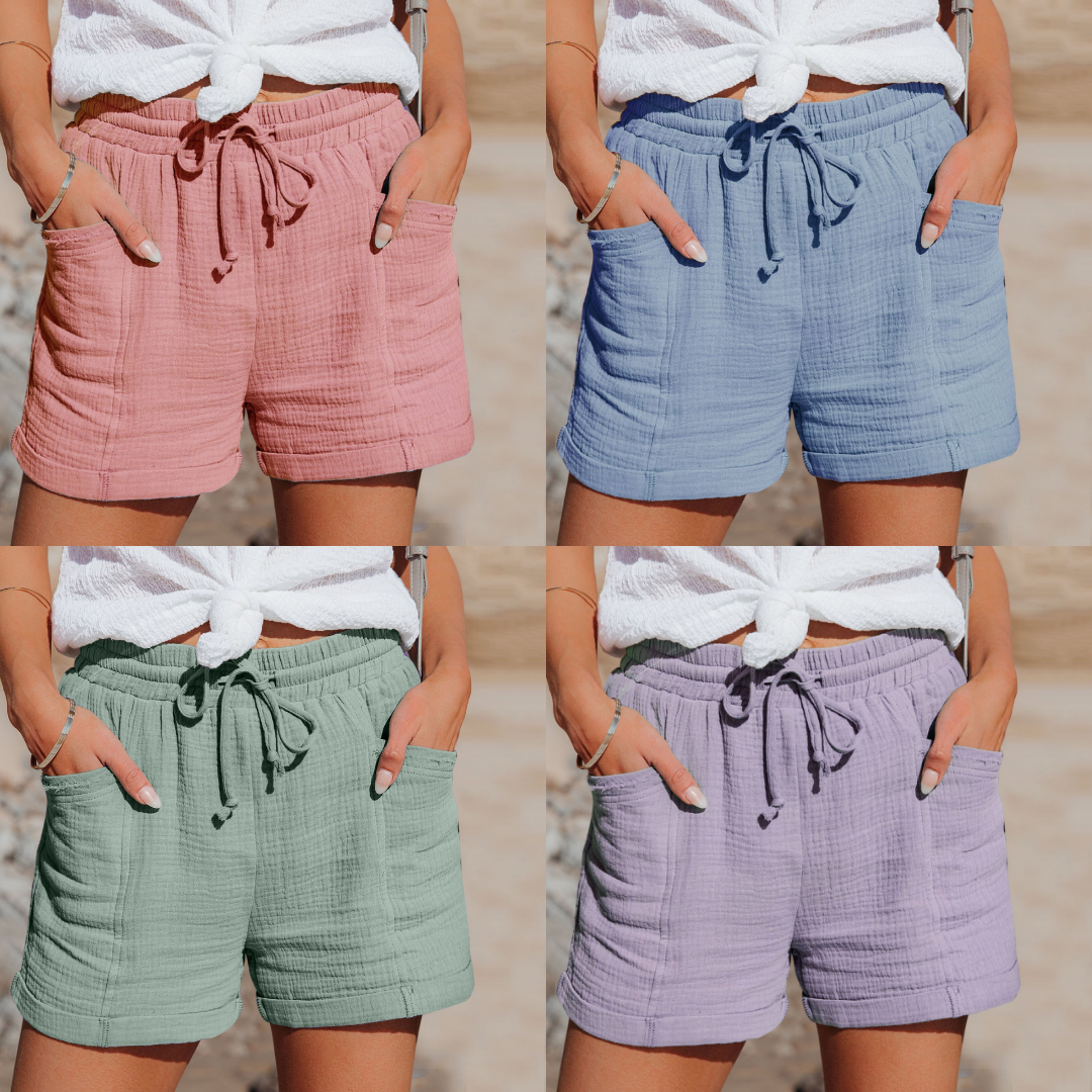 Esther - Katoen Zomershort Dames