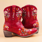 Simone - Vintage Leren Cowboy Laarzen Dames