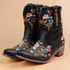 Simone - Vintage Leren Cowboy Laarzen Dames