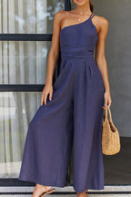 Inge - Elegante One-Shoulder Jumpsuit