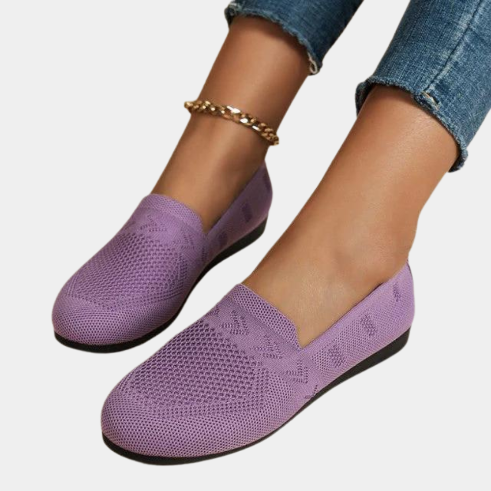Yvonne - Elegante Ademende Loafers Dames
