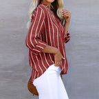 Inge - Gestreepte Blouse Dames