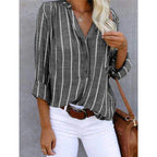 Inge - Gestreepte Blouse Dames