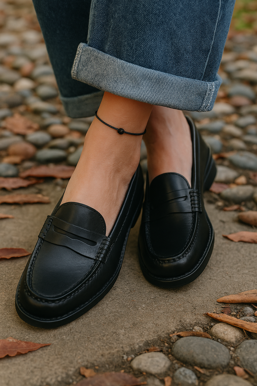 Yvonne - Elegante Leren Damesloafer