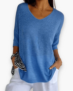 Esther - Elegante V-hals Top Dames