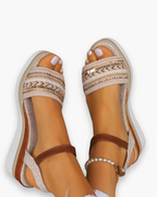 Yvonne - Elegante Ademende Sandalen Dames