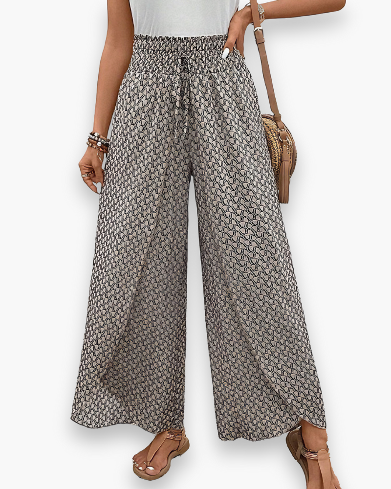 Chantal - Stijlvolle Losvallende Zomerbroek Dames