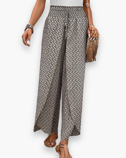 Chantal - Stijlvolle Losvallende Zomerbroek Dames