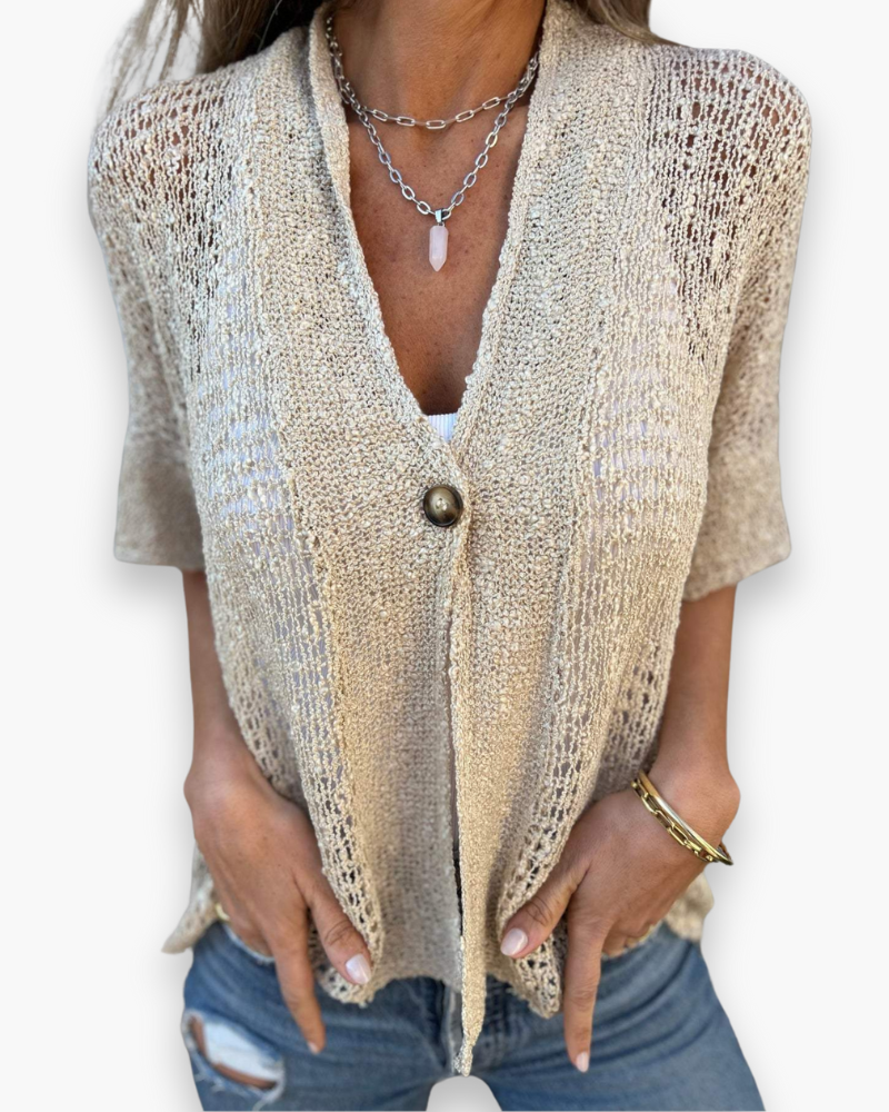 Esther - Luchtige Zomertop Licht En Elegant Dames