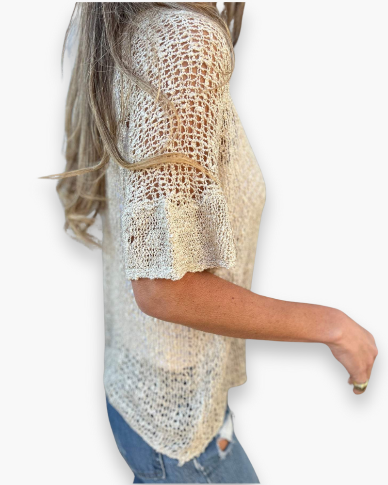 Esther - Luchtige Zomertop Licht En Elegant Dames