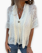 Esther - Luchtige Zomertop Licht En Elegant Dames