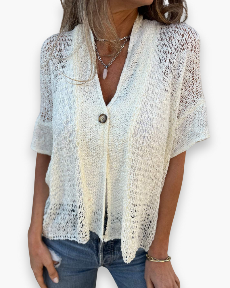 Esther - Luchtige Zomertop Licht En Elegant Dames