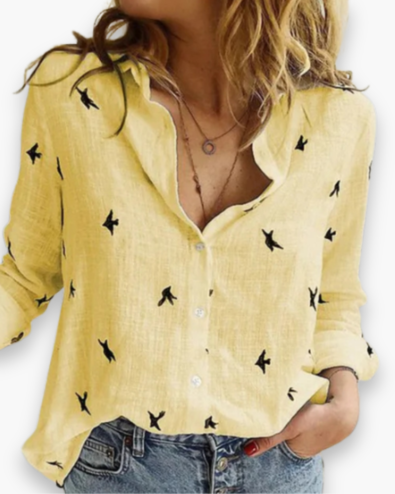 Inge - Stijlvolle Blouse Ademend En Comfortabel Dames