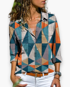 Inge - Stijlvolle Blouse Licht en Ademend Dames