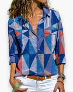 Inge - Stijlvolle Blouse Licht en Ademend Dames
