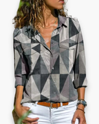 Inge - Stijlvolle Blouse Licht en Ademend Dames