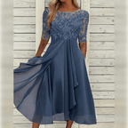 Linda - Elegante Kanten Jurk