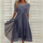 Linda - Elegante Kanten Jurk