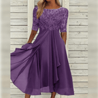 Linda - Elegante Kanten Jurk