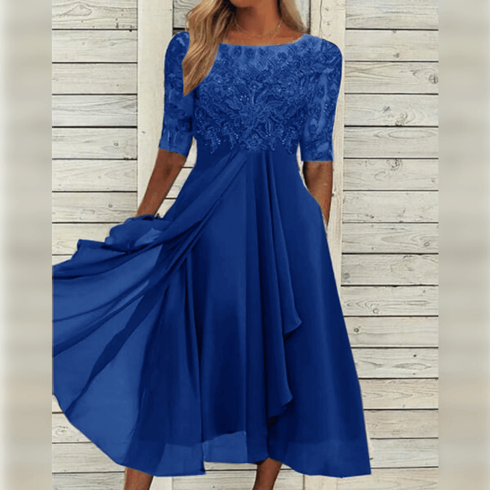 Linda - Elegante Kanten Jurk