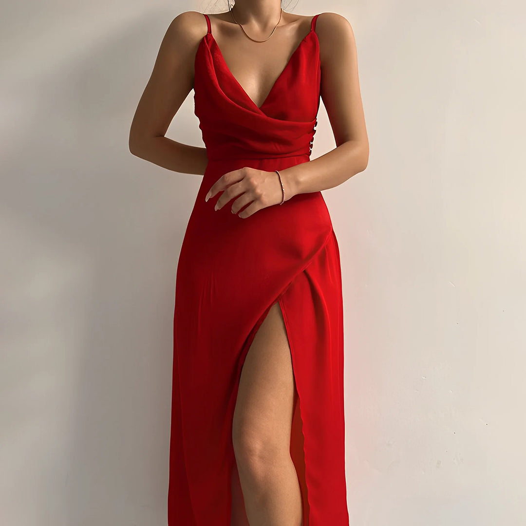 Linda - Elegante Midi-Jurk