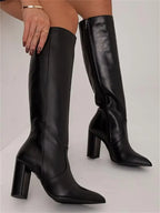 Simone - Leren Laarzen Elegant Dames