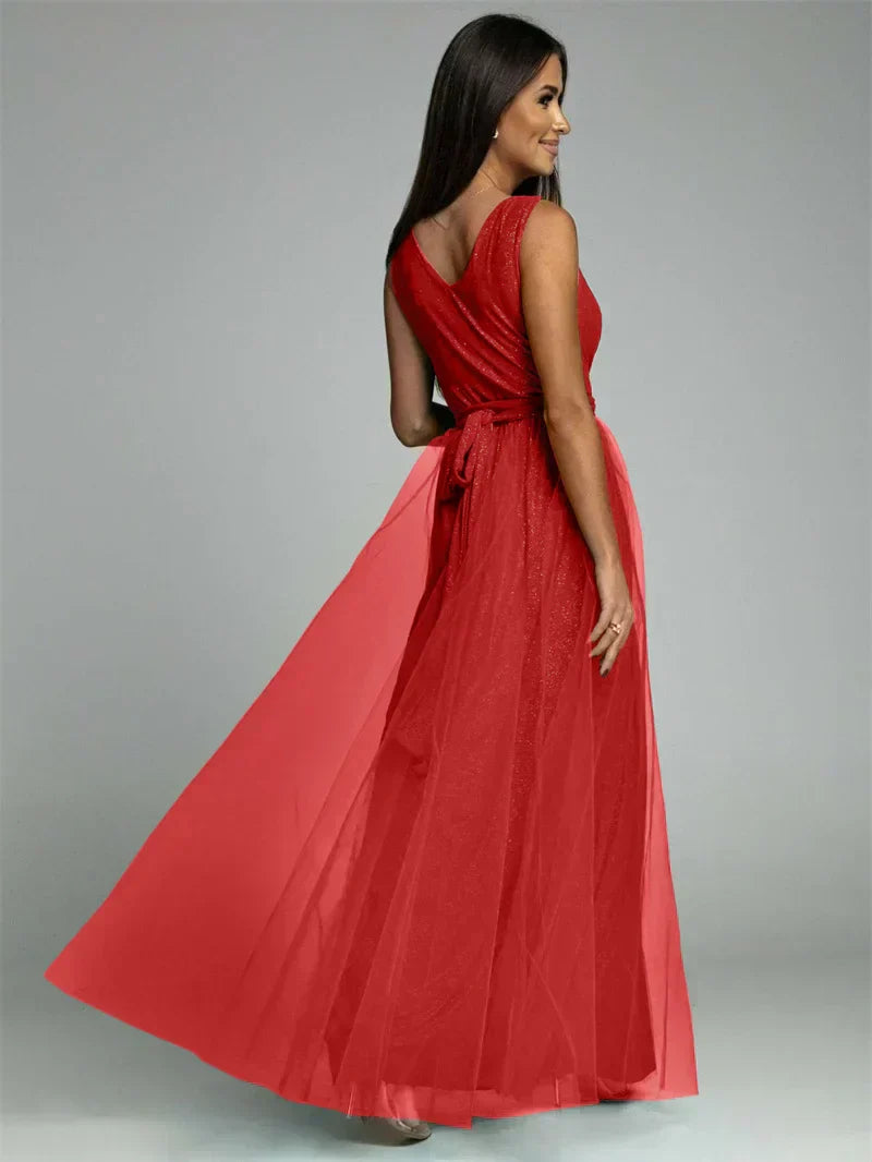 Esther - Elegante Jurk Met V-Hals
