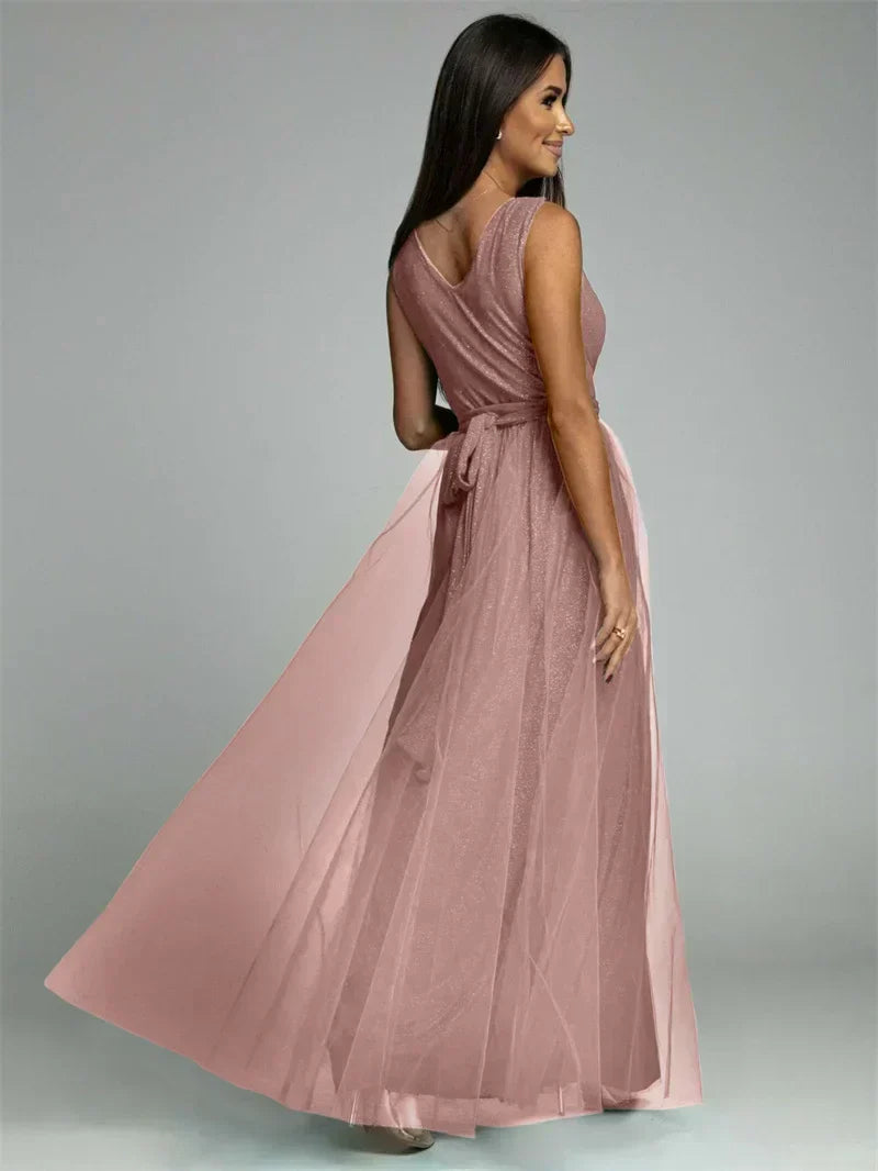 Esther - Elegante Jurk Met V-Hals