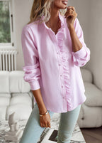 Inge - Stijlvolle Luchtige Blouse Dames
