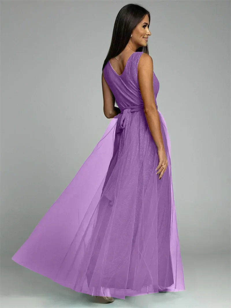 Esther - Elegante Jurk Met V-Hals