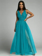 Esther - Elegante Jurk Met V-Hals