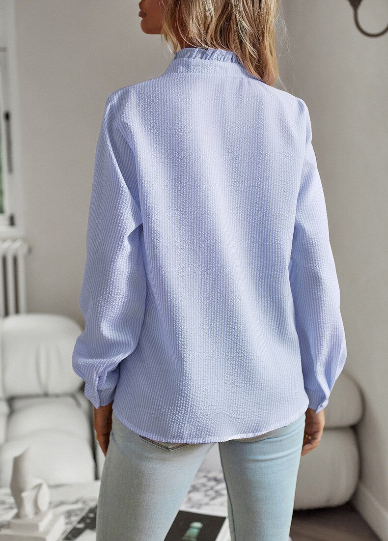 Inge - Stijlvolle Luchtige Blouse Dames