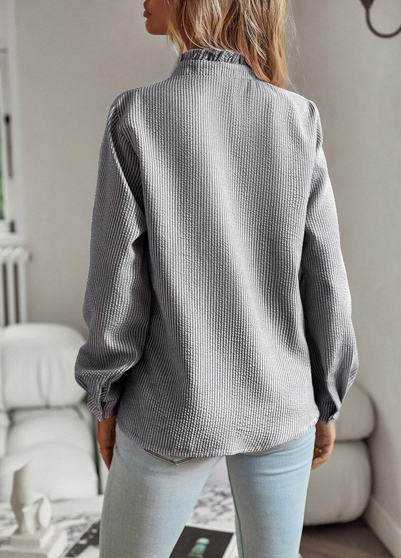 Inge - Stijlvolle Luchtige Blouse Dames