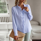 Inge - Stijlvolle Luchtige Blouse Dames