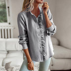 Inge - Stijlvolle Luchtige Blouse Dames