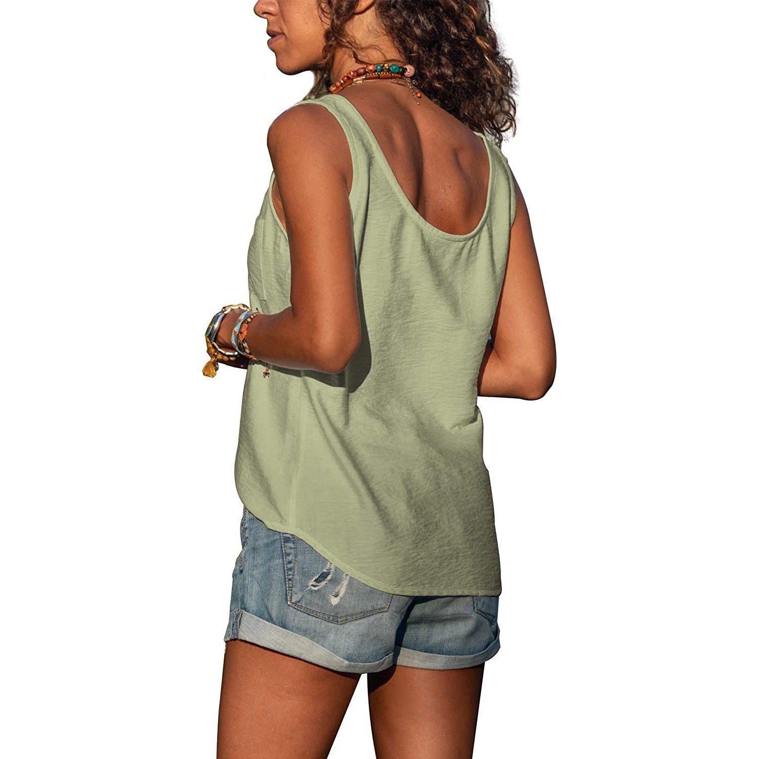 Inge - Elegante Dames Tanktop In Ibiza-Stijl