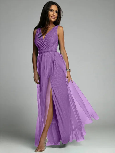 Esther - Elegante Jurk Met V-Hals