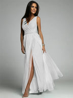 Esther - Elegante Jurk Met V-Hals