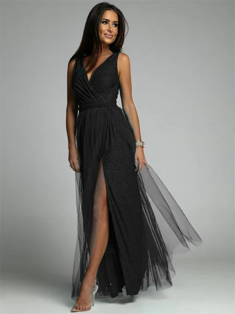 Esther - Elegante Jurk Met V-Hals