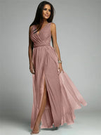Esther - Elegante Jurk Met V-Hals