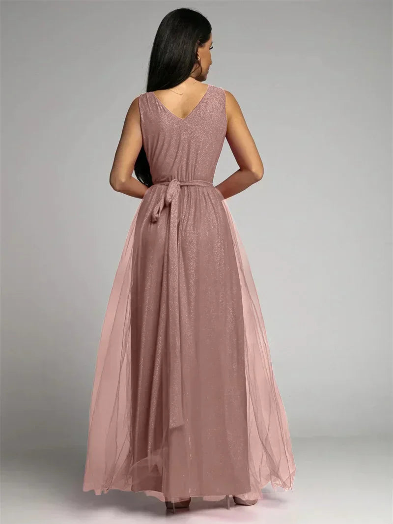Esther - Elegante Jurk Met V-Hals