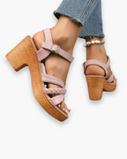 Monique - Stijvolle Sandalen Met Hak Dames