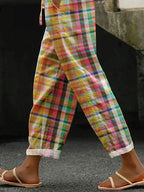 Chantal - Stijlvolle Luchtige Linnen Broek Dames