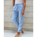 Chantal - Luchtige Linnen Broek Dames
