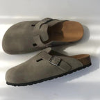 Saskia - Premium Leren Boston-Sandalen Dames
