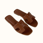 Monique - Leren Sandalen H-design Dames